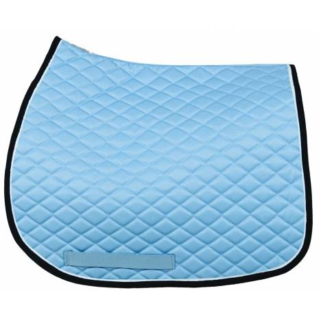 TuffRider Basic All Purpose Saddle Pad with Trim and Piping