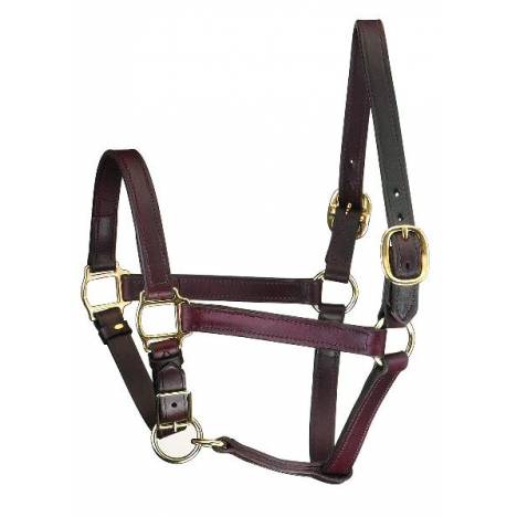 Perris Leather Track Style Turnout Halter