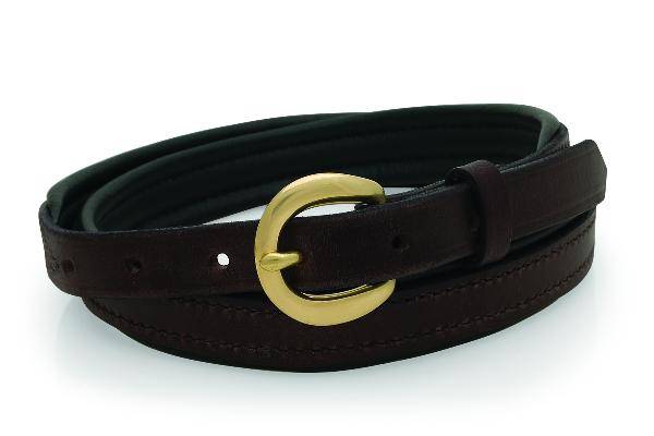 Perris Padded Leather Belt