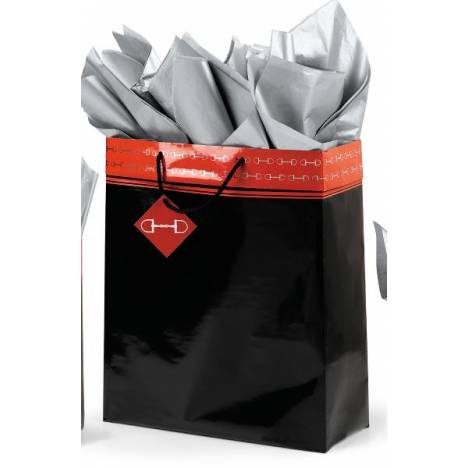 Polished Bits Super Jumbo Gift bag - Black/Red