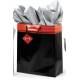 Polished Bits Super Jumbo Gift bag - Black/Red