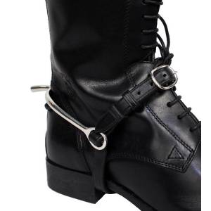 Nunn Finer Leather Spur Strap-Black
