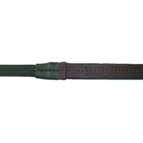 Nunn Finer Buckle End Fine Pimple Rubber Reins