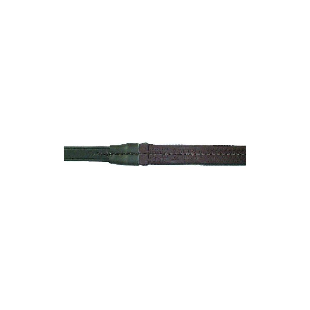 Nunn Finer Buckle End Fine Pimple Rubber Reins