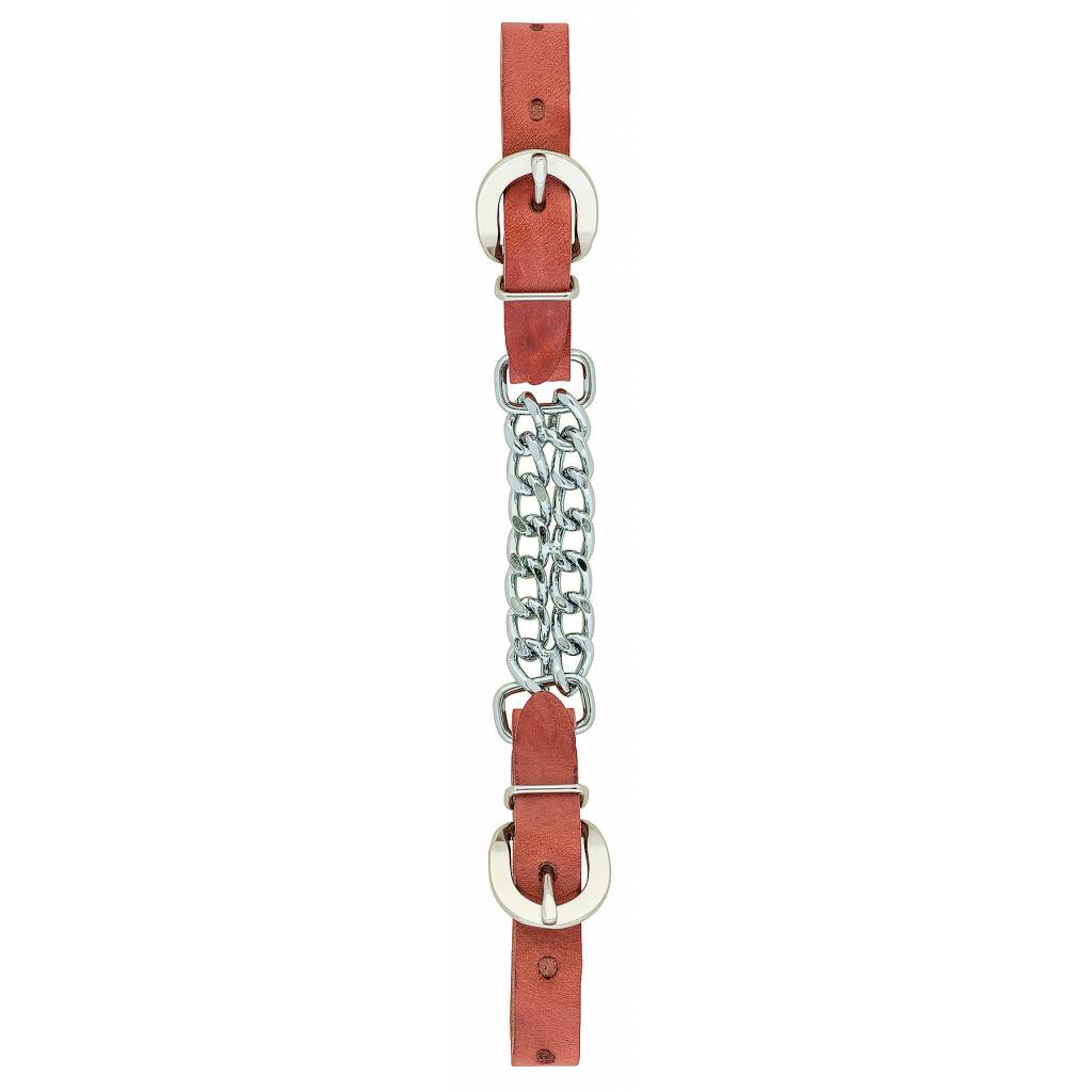 Weaver Double Flat Link Chain Curb Straps