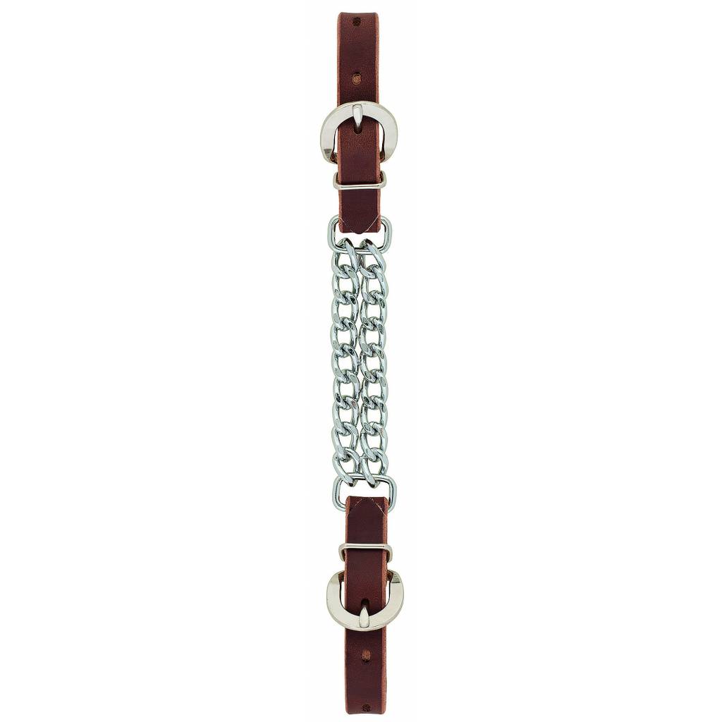 Weaver Double Flat Link Chain Curb Straps