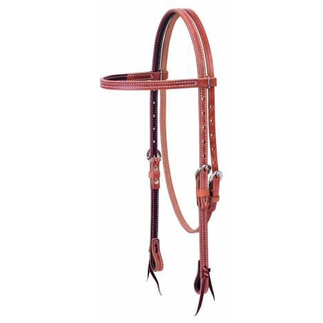 Weaver Doubled and Stitched Browband Headstall