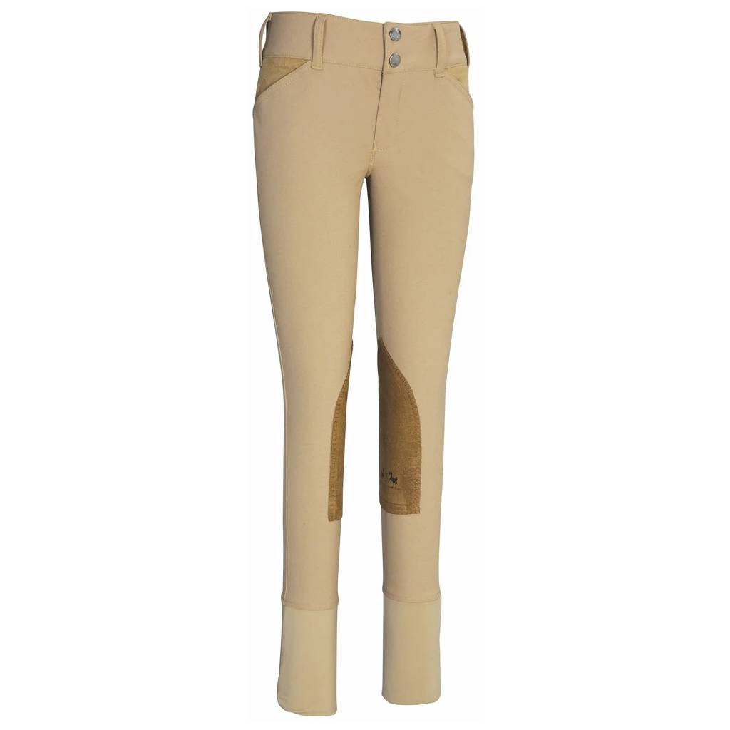 Equine Couture Kids Champion Front Zip Riding Breeches