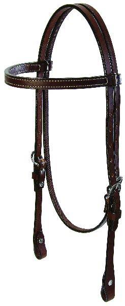 5-406871 Weaver Doubled Stitched Bridle Leather Browband He sku 5-406871