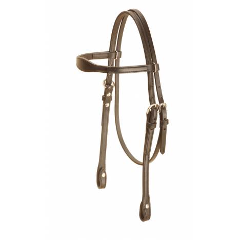 Tory Leather Flared Brow Headstall