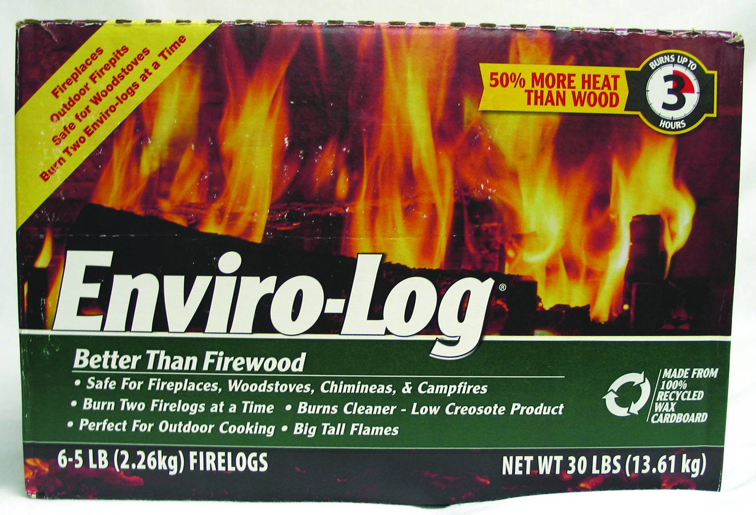 Enviro-Log Firelog - 6 Pack