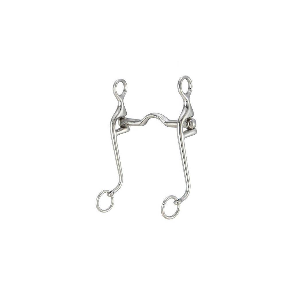 Kelly Silver Star Swivel Cheek Walking Horse Bit