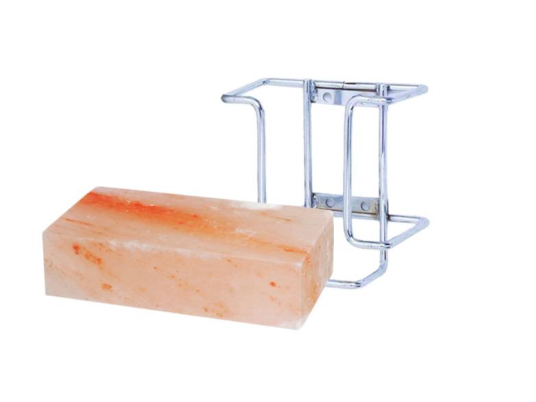 FREE Stainless Steel Holder with 4lb Rock Salt Brick