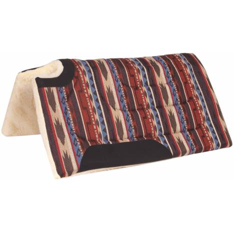 Mustang Sierra Herculon Cut Back Pad with Fleece Bottom