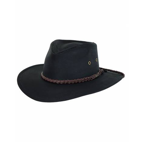 Outback Trading Oilskin Grizzly Hat- Men's