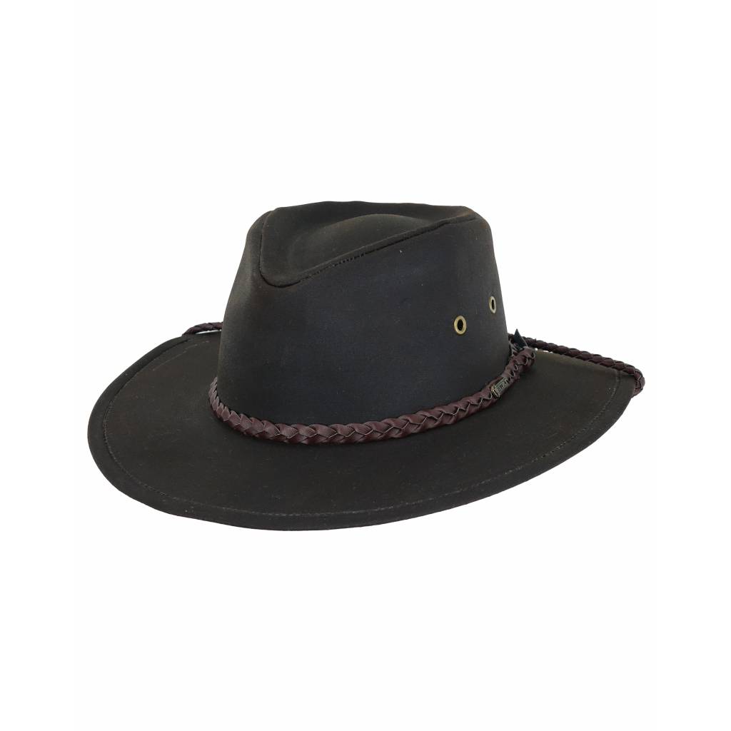 Outback Trading Oilskin Grizzly Hat- Men's