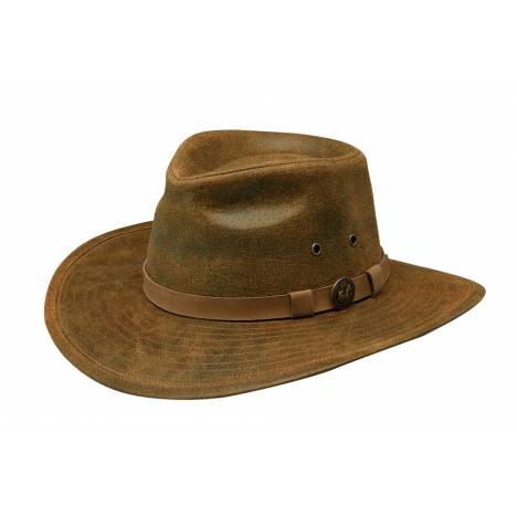 Outback Trading Leather Kodiak Hat- Men's