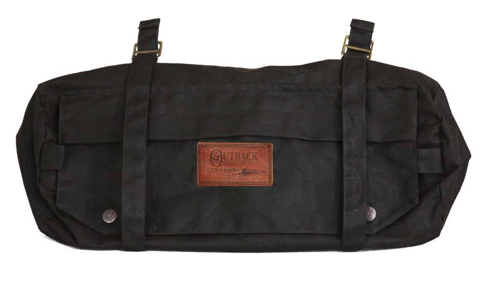 Outback Oilskin Cantle Bag