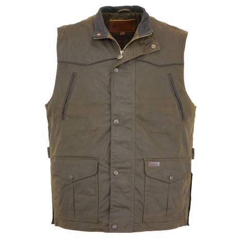 Outback Trading Oilskin Magnum Vest- Men's