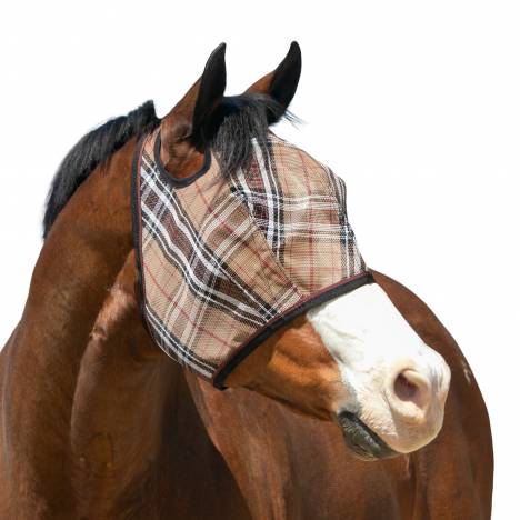 Kensington 73% UV Fly Mask with Web Trim - Open Ear Design with Forelock Freedom