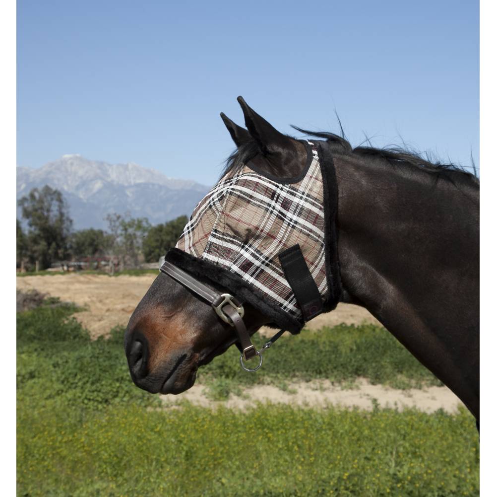 Kensington Signature Fly Mask With Fleece Trim Draft