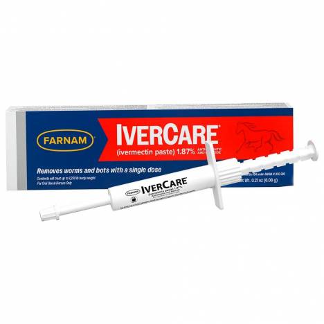 Farnam Ivercare Sure Grip Paste Horse Dewormer
