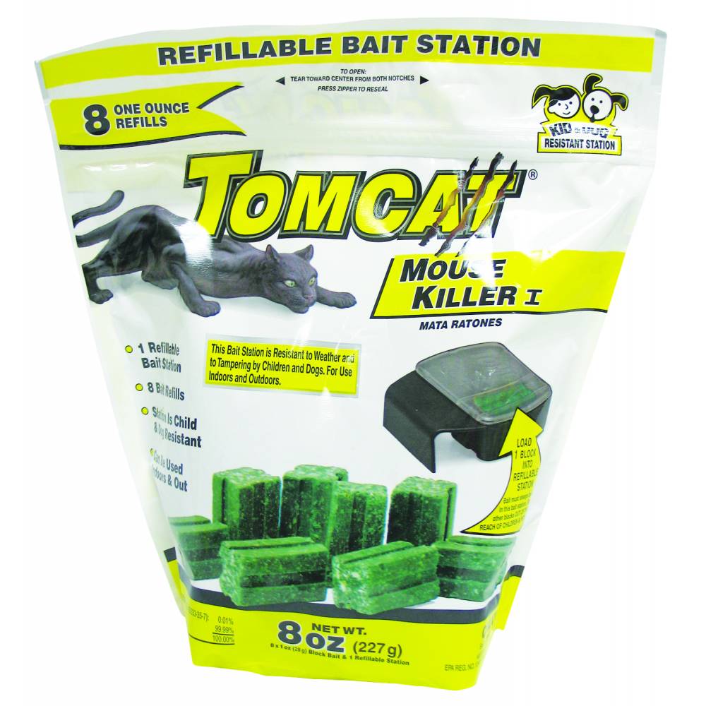 TOMCAT Refillable Mouse Killer EquestrianCollections