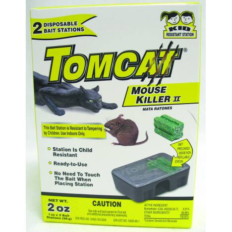 TOMCAT Disposable Mouse Killer II