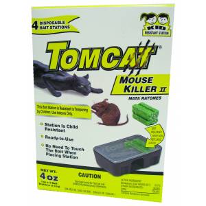 TOMCAT Disposable Mouse Killer II