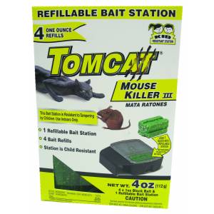 TOMCAT Refillable Mouse Killer 4