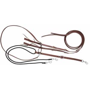Tough-1 Harness Leather German Martingale