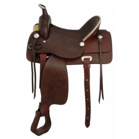 King Series Hereford Hardseat Saddle Package