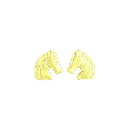 Finishing Touch Regal Horse Head Earrings