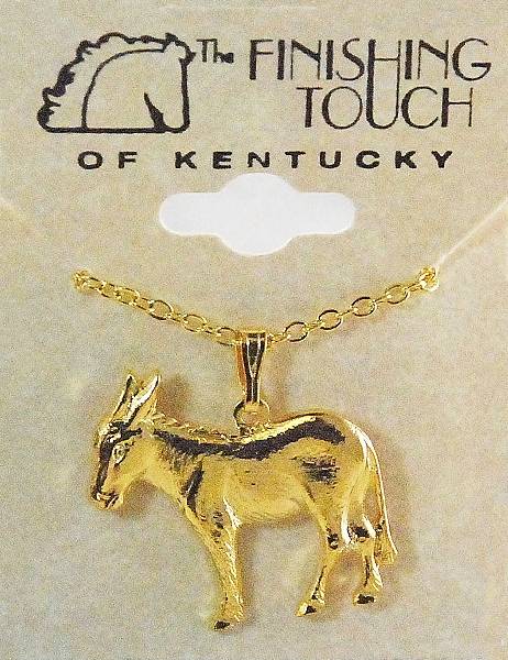 Finishing Touch Donkey Necklace