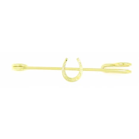Finishing Touch Horseshoe Stock Pin