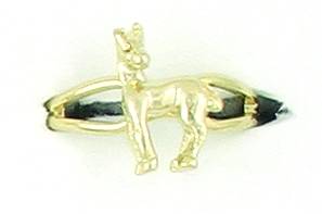 Finishing Touch Horse with  Turned Head Adjustable Ring