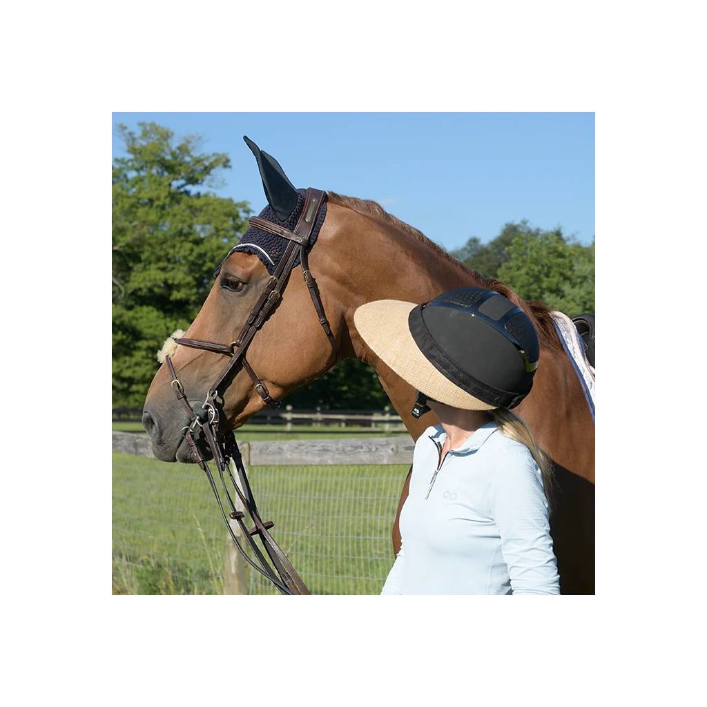 EquiVisor Natural Jute Sun Protection Visor