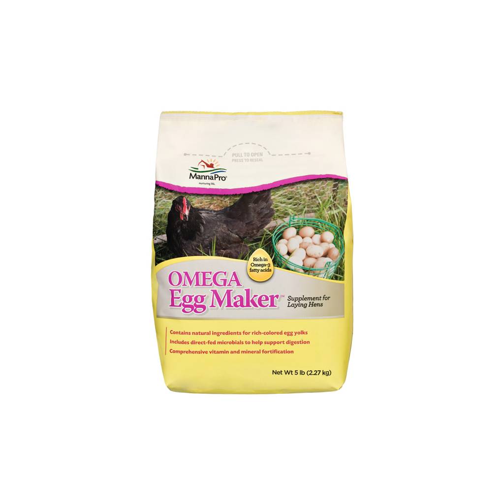 Manna Pro Omega Egg Maker Supplement For Laying Hens