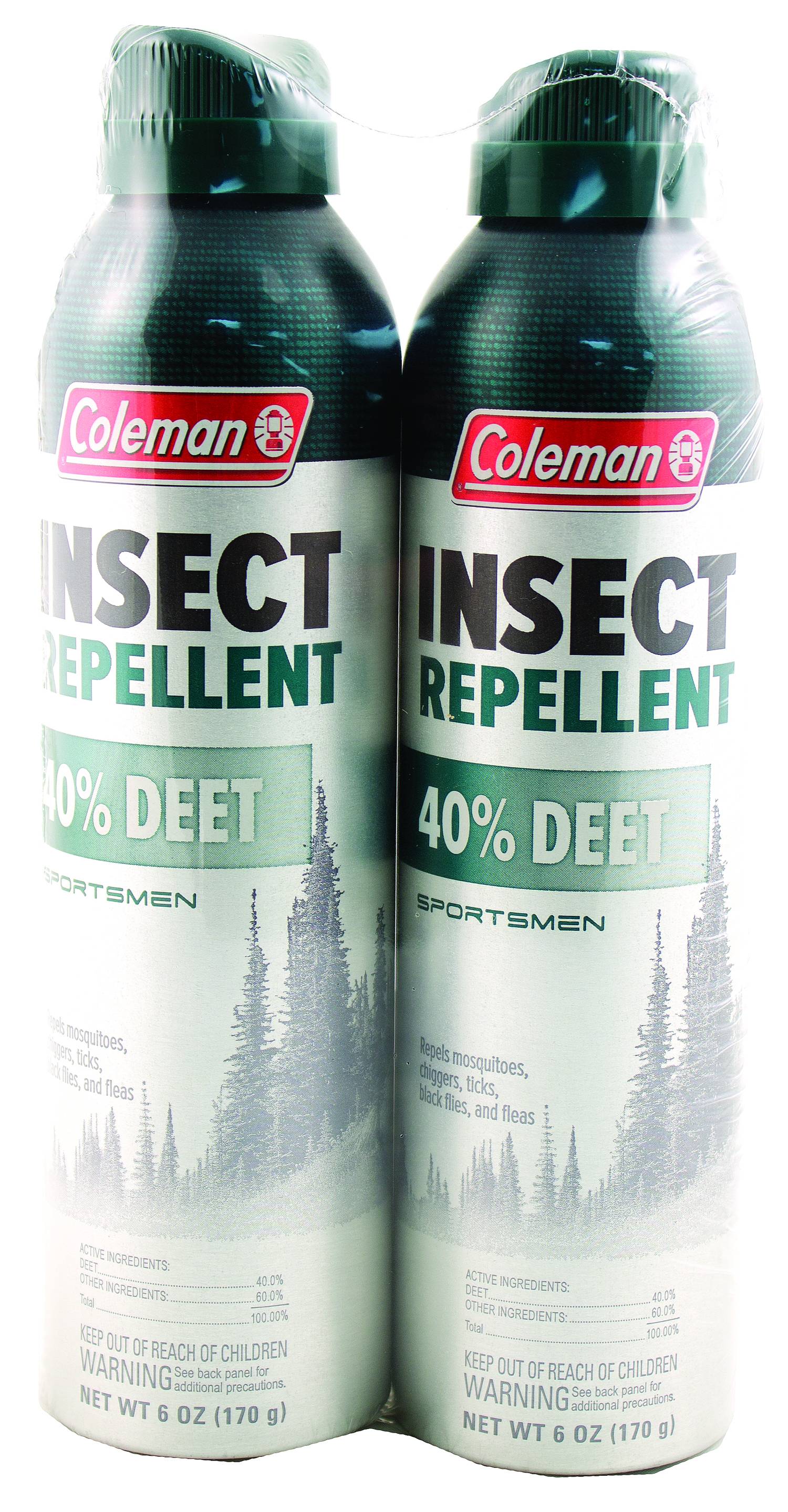 Coleman 40% Deet Insect Repellent Twin Pack