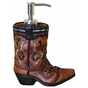 Gift Corral Cowboy Boot Soap Dispenser