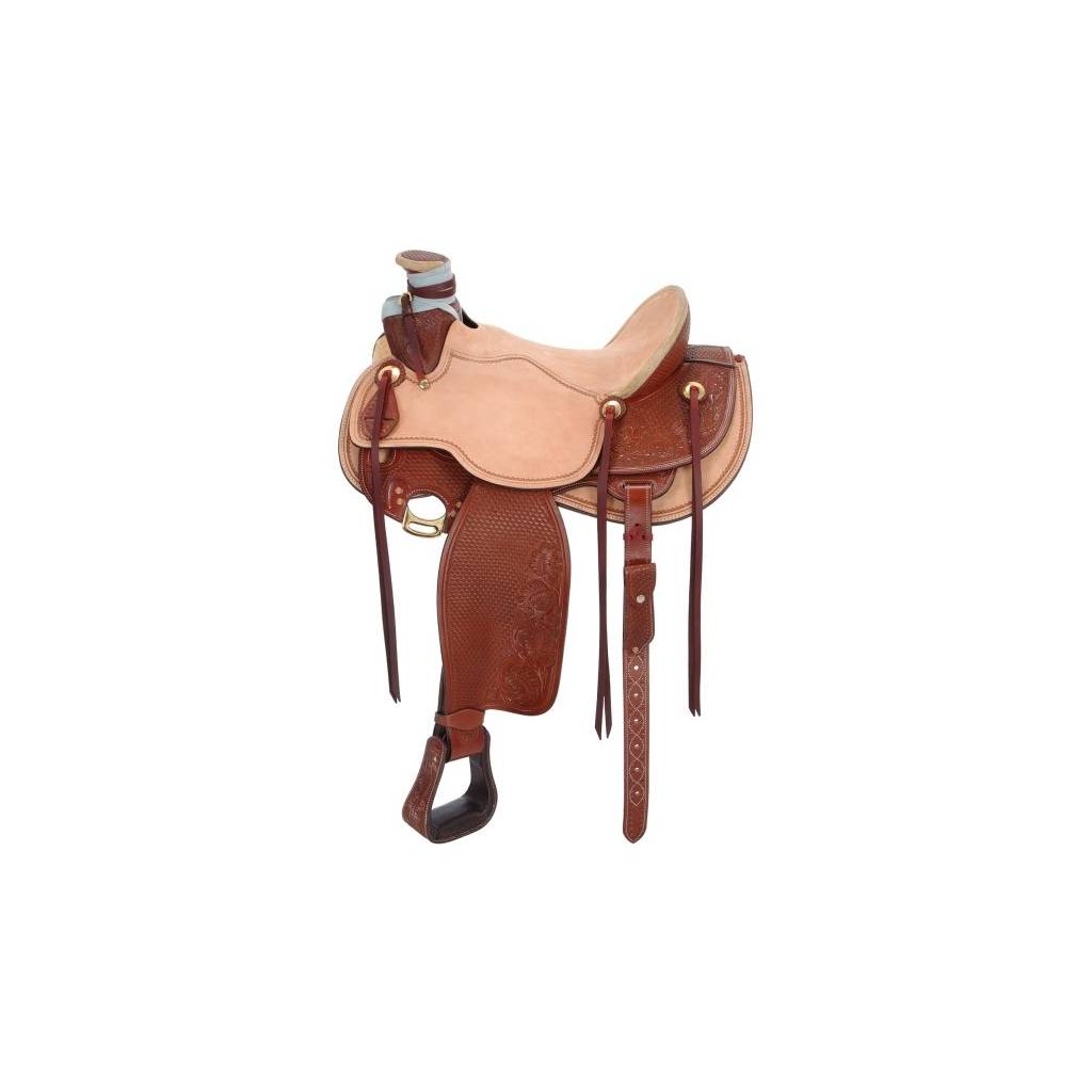 Silver Royal Wade Hardseat Working Saddle Package