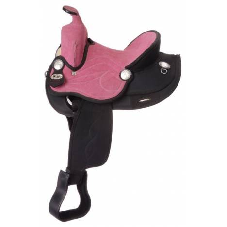 Eclipse By Tough-1 Round Skirt Competition Saddle