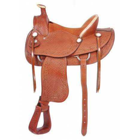 Royal King San Marcos Hard Seat Rancher Saddle