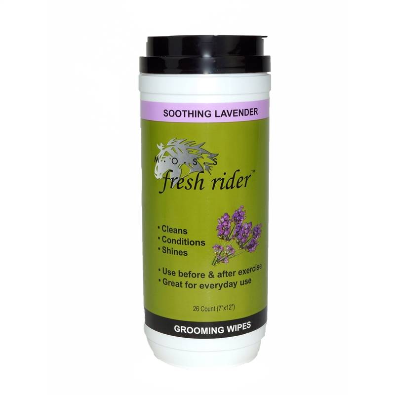 MOSS Fresh Rider Grooming Wipes