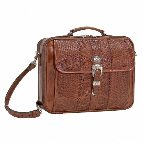 American West Retro Romance Laptop Briefcase