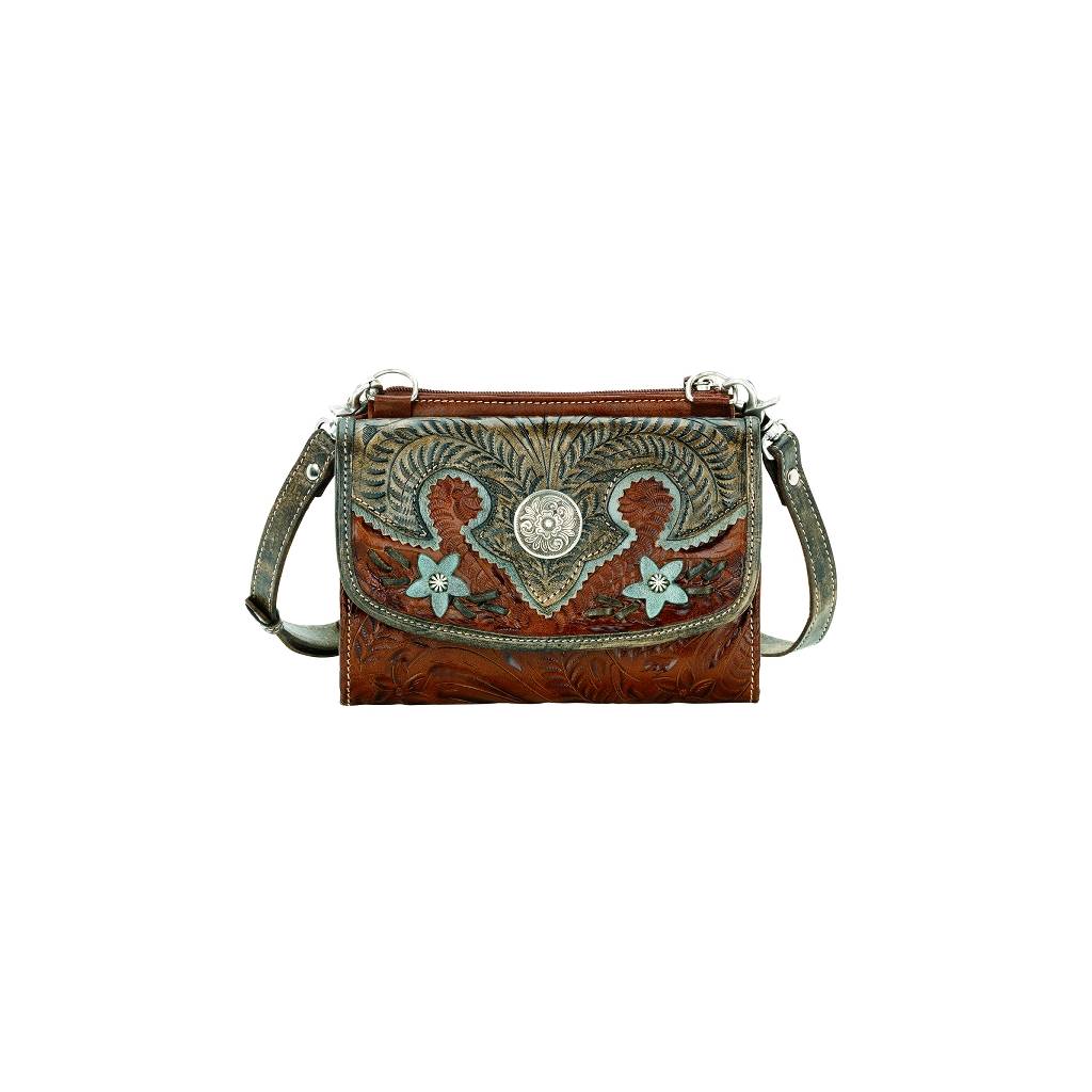 American West Desert Wildflower Crossbody Bag/Wallet