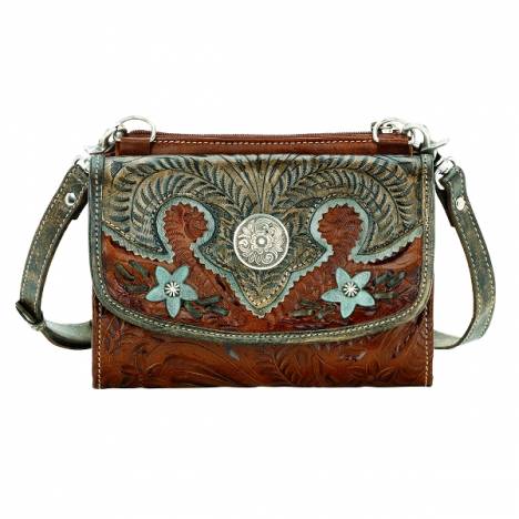 American West Desert Wildflower Crossbody Bag/Wallet