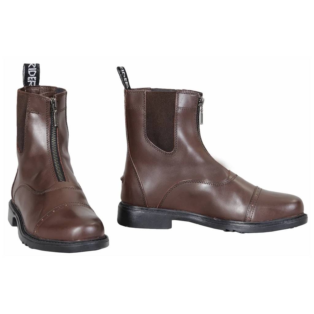 TuffRider Baroque Front Zip Paddock Boots - Ladies