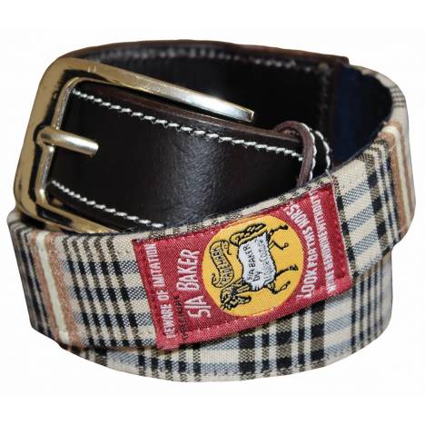 Baker Ladies Classic Plaid Belt