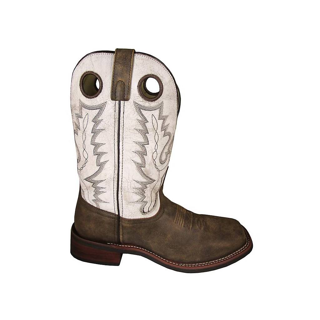 Smoky Mountain Mens Drifter Leather Western Boots